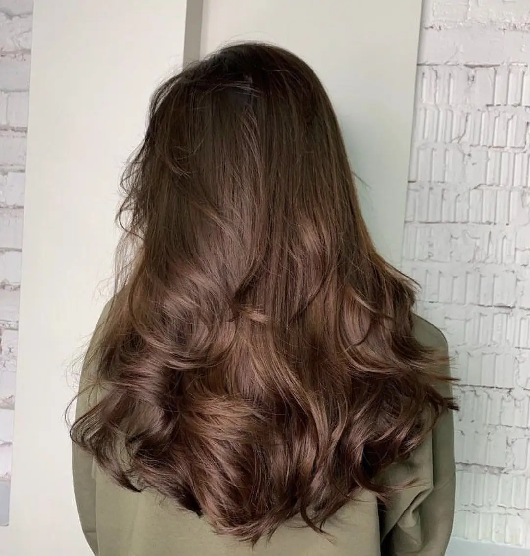 ロング 【表参道】Ruri デジタルパーマのヘアスタイル
