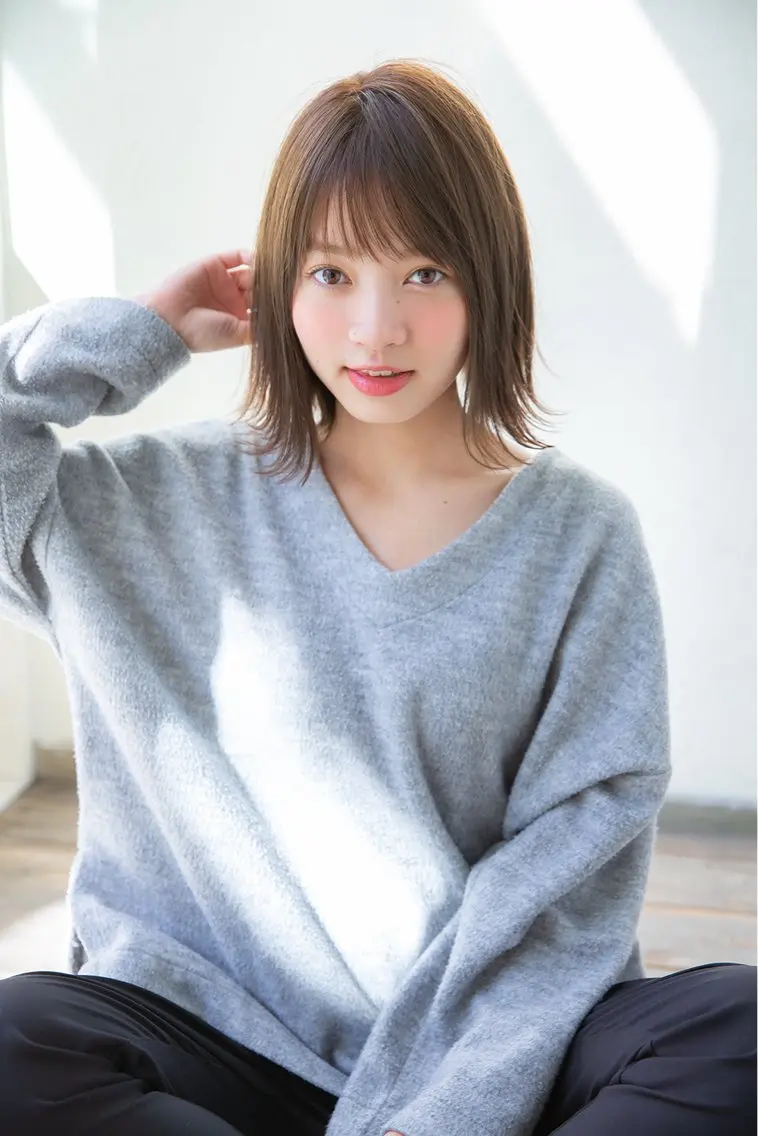 ミディアム HANA Hair Produceのヘアスタイル