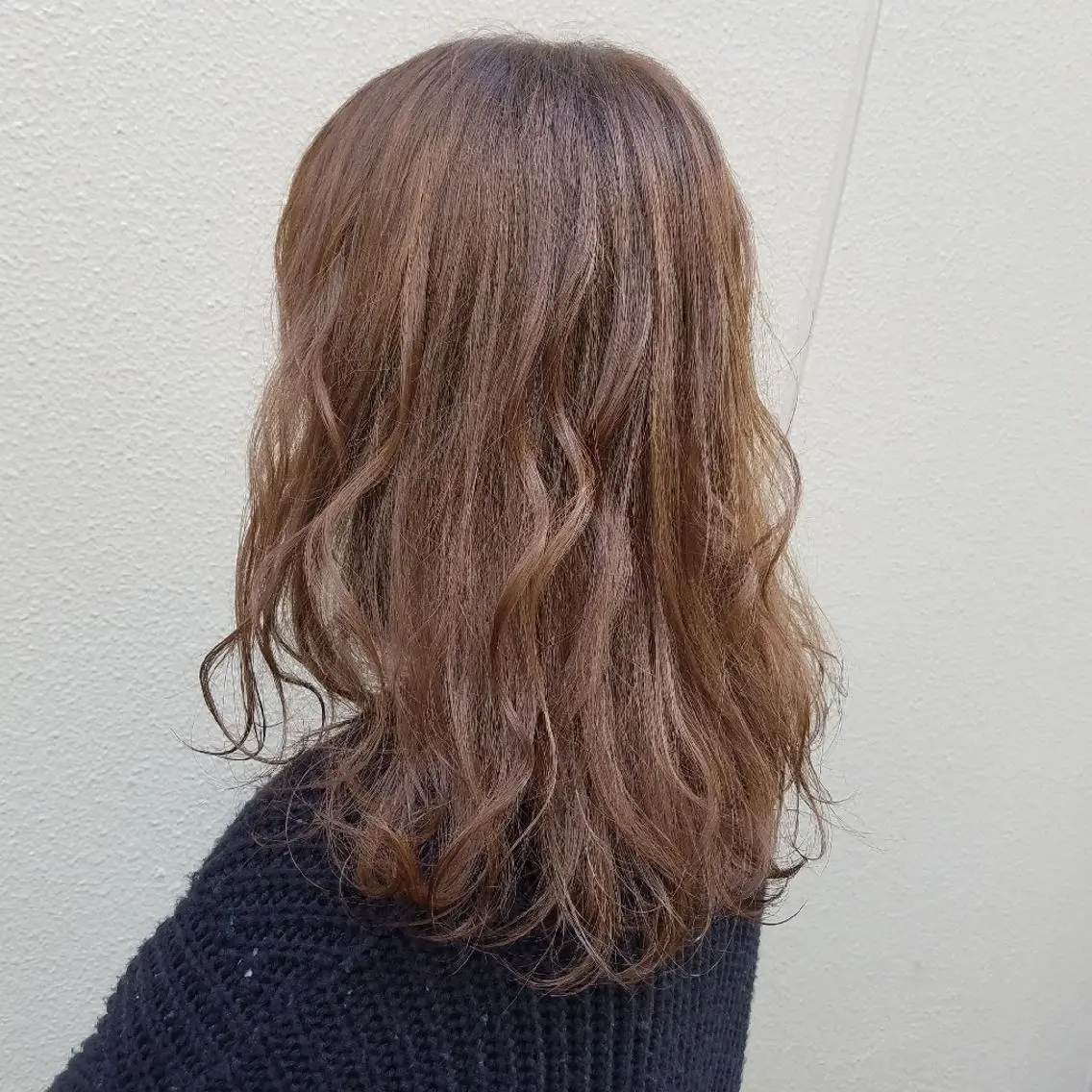 カラー ベージュカラー 🙃 透明感カラー/ボブのヘアスタイル