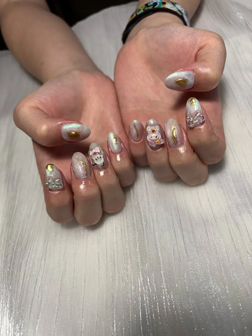 ミディアム ハンドネイル kapai nailのネイルデザイン