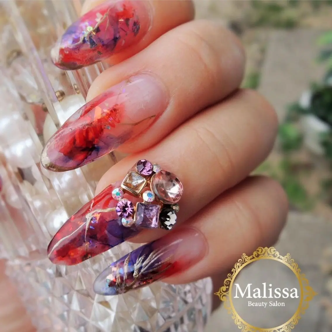 ネイル ハンドネイル Malissa　 スカルプ&深爪歓迎◎のネイルデザイン