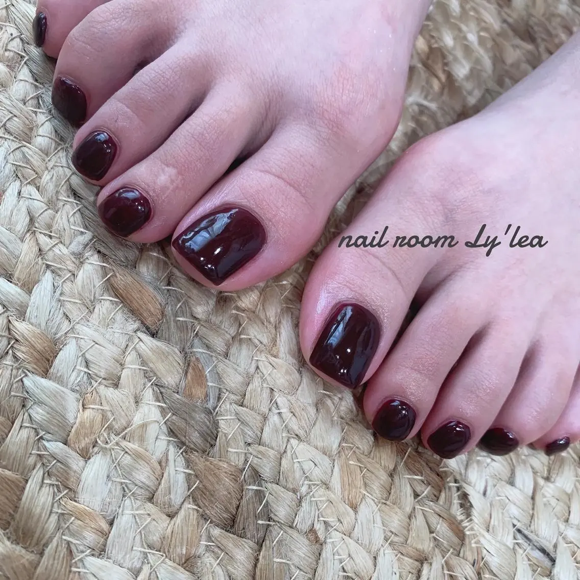 フットバス付き👣うるツヤワンカラー✨オフ込みの写真