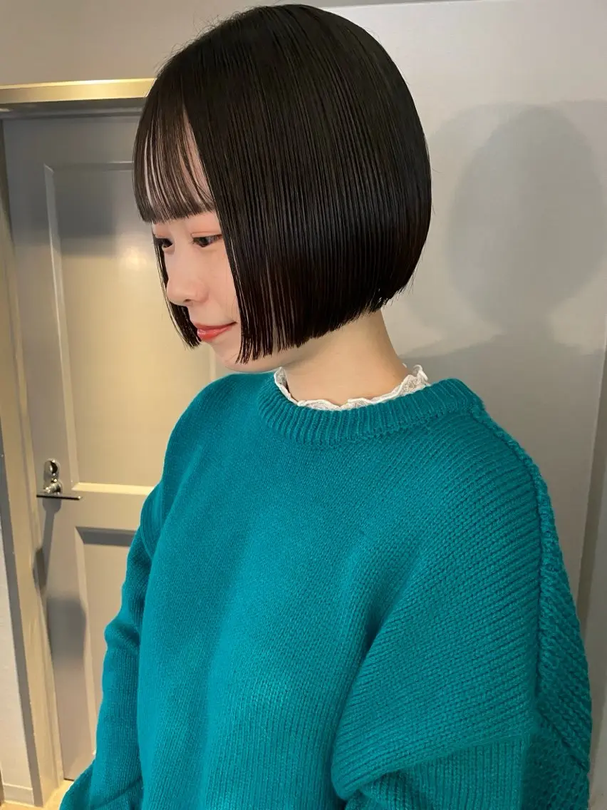 ミディアム haru kaのヘアスタイル