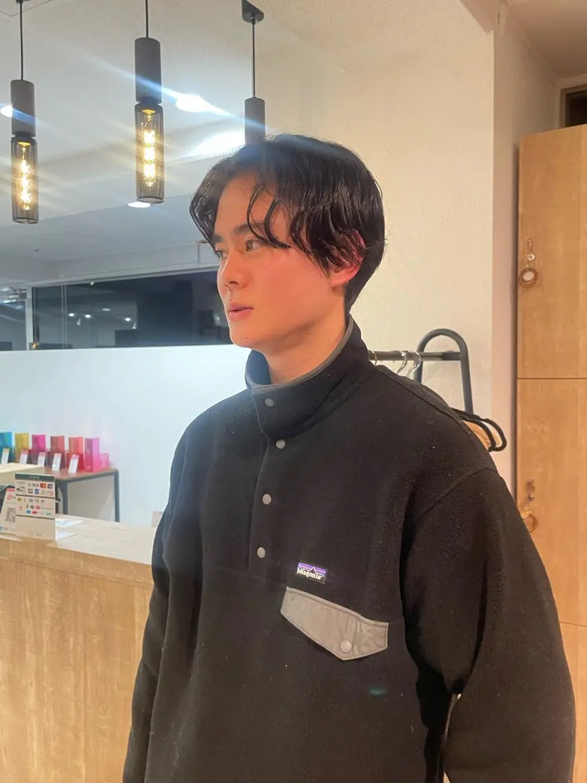 ミディアム メンズ 山本 拓未のヘアスタイル