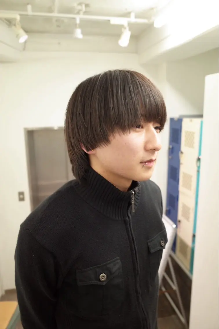 メンズカット＋曲がる縮毛矯正　　　　　　　　　　　　　　　【柔らかい質感で自然なスタイルに仕上げます】の写真