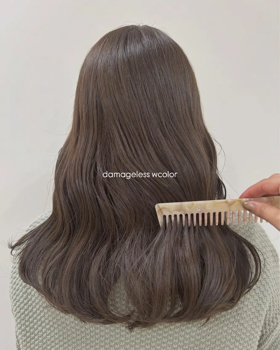ロング カラー ヘアアレンジ/ベー ジュchiakiのヘアスタイル