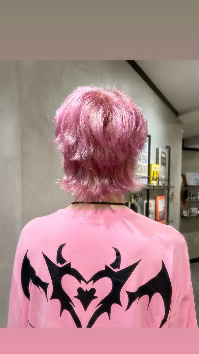ショート カラー メンズ カット ヘアカラー トリートメント タナカ カナ🫧のヘアスタイル