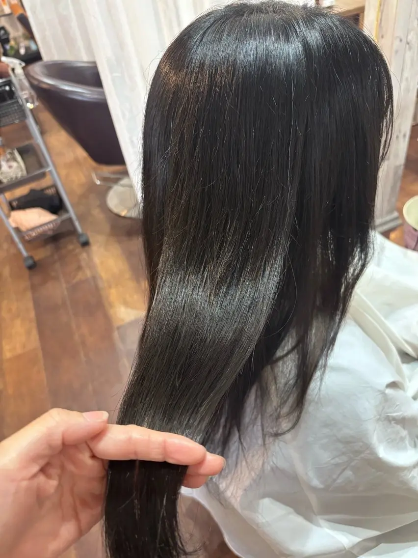 セミロング トリートメント カット radiant/泉南 nakamura🌹のヘアスタイル