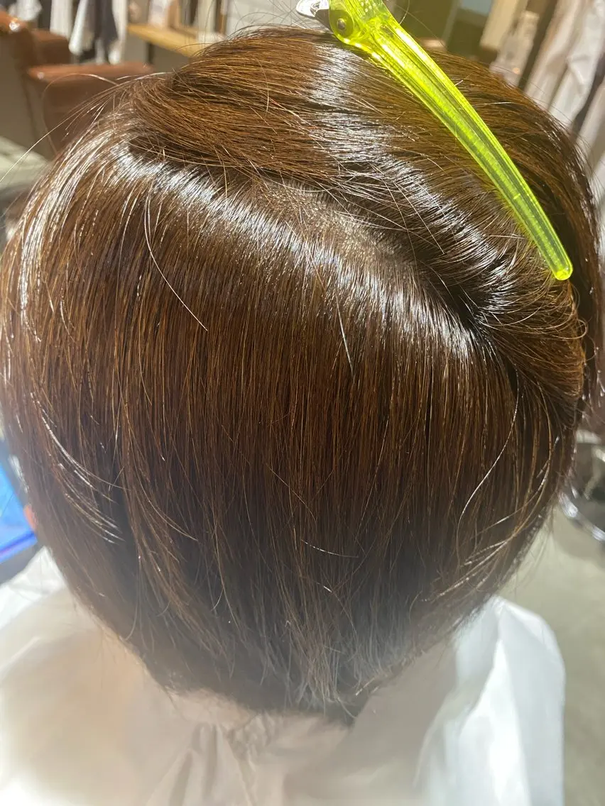 カラー ヘアカラー カラーモデル募集 ⭐️里乃⭐️のヘアスタイル