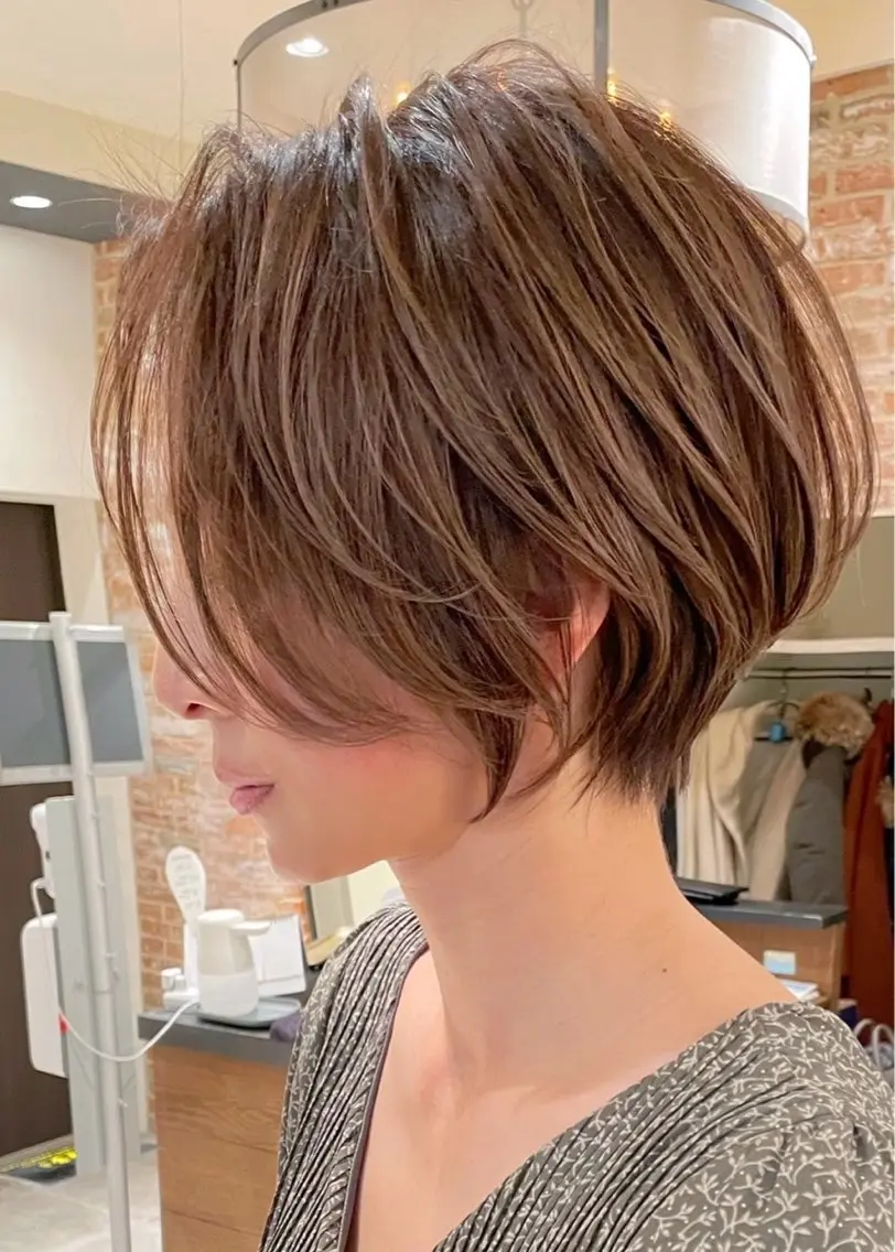 ショート カット 銀座ショート： こすいのヘアスタイル