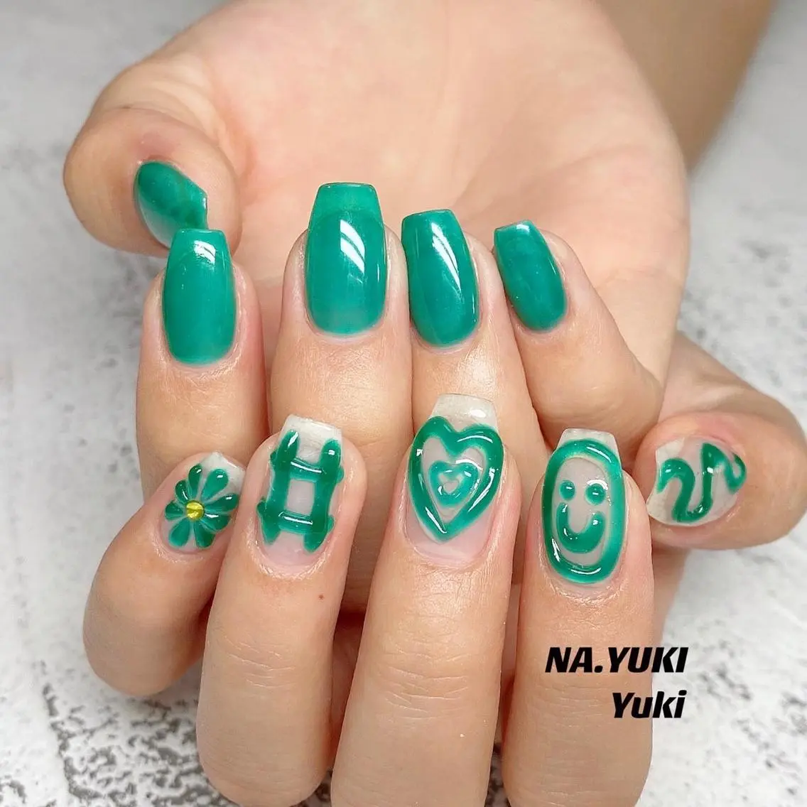 ネイル ハンドネイル ハンドケア ナユキNA.YUKI 池袋店のネイルデザイン