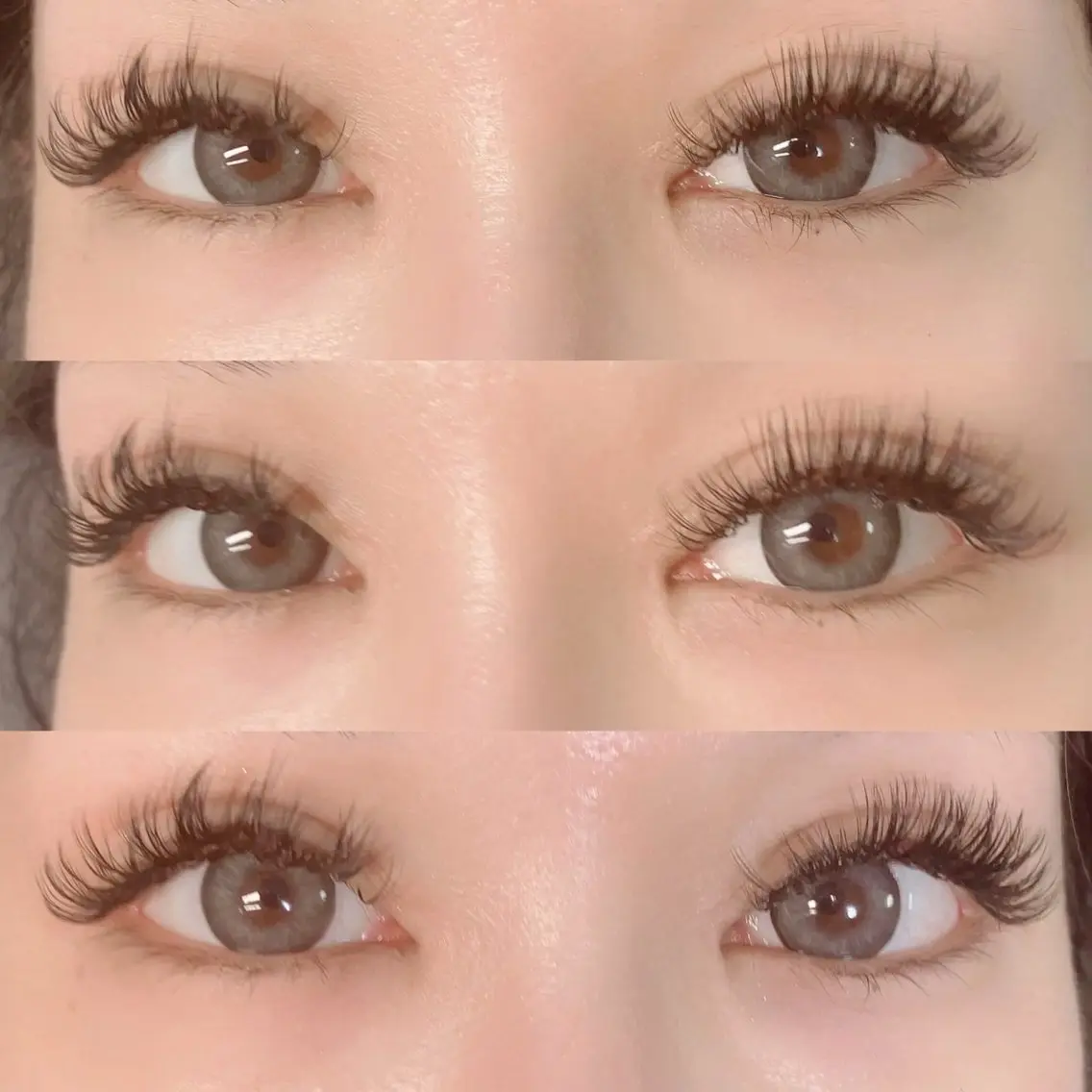 マツエク・マツパ 付け放題 ボリュームラッシュ linda lashesのマツエク・マツパデザイン
