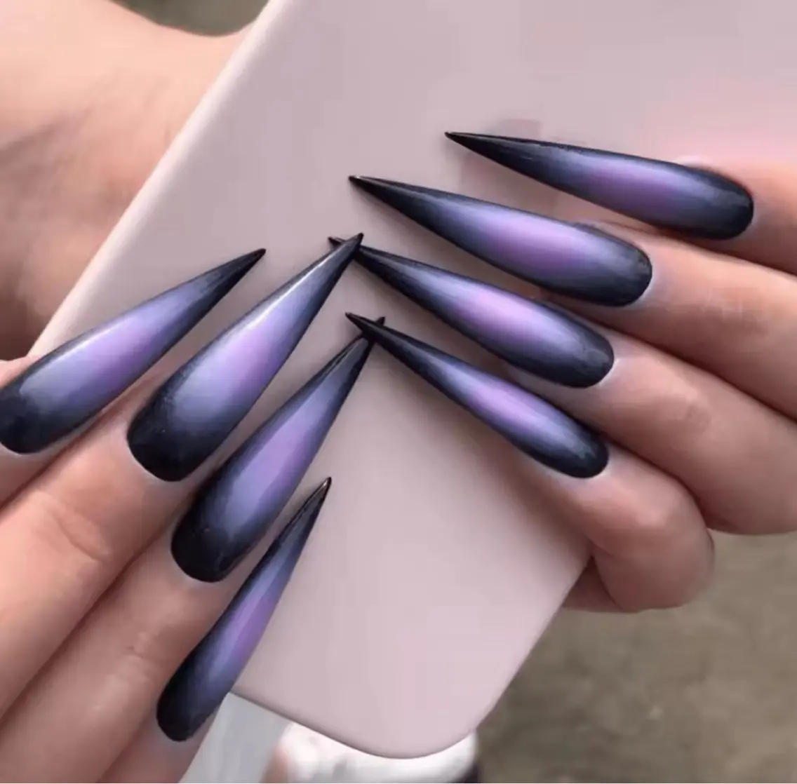 ネイル オーロラネイル クリアネイル ジェルネイル ガーリー 韓国ネイル ハンドネイル Sakura Nail Salonのネイルデザイン