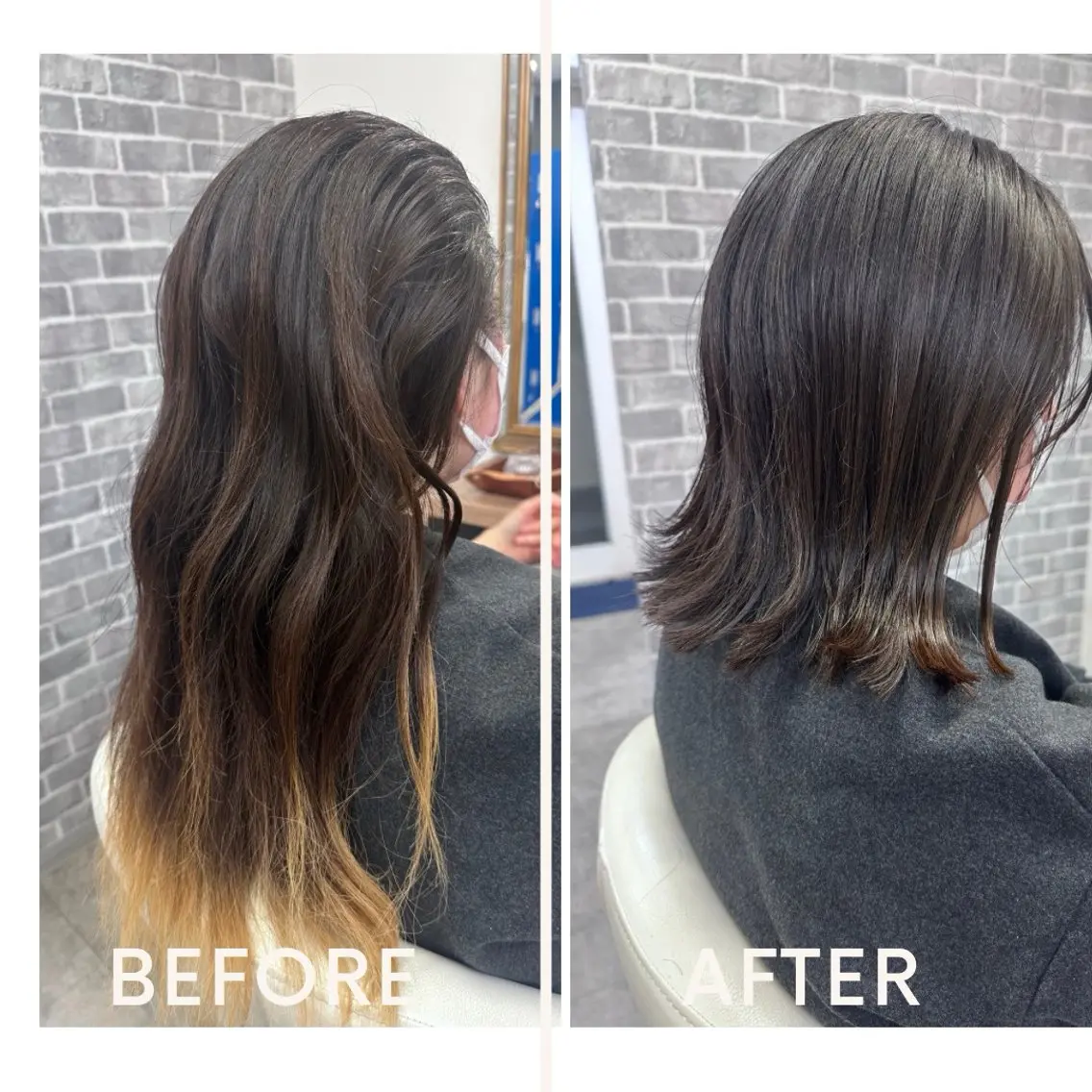 ミディアム Noyヨシモト ヒロトのヘアスタイル