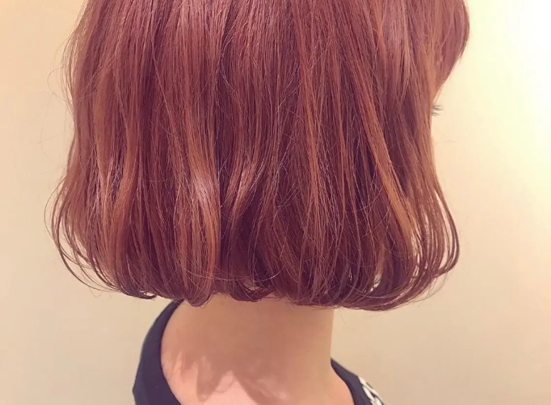 ショート カラー オレンジ ヘアカラー トリートメント ニシダヒカリ🌙 髪質改善×似合わせのヘアスタイル