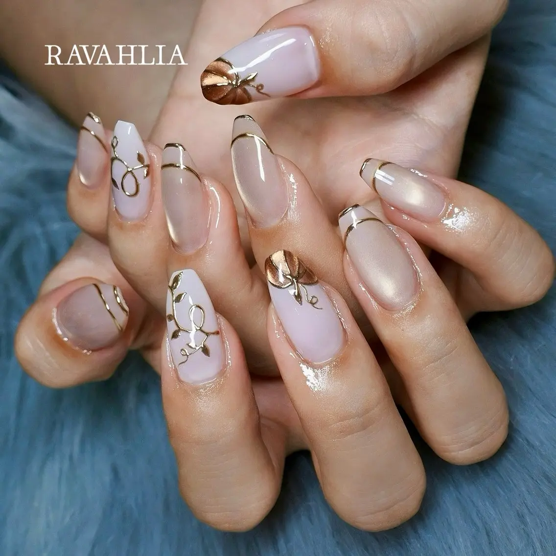 ネイル ハンドネイル nail room RAVAHLIAのネイルデザイン