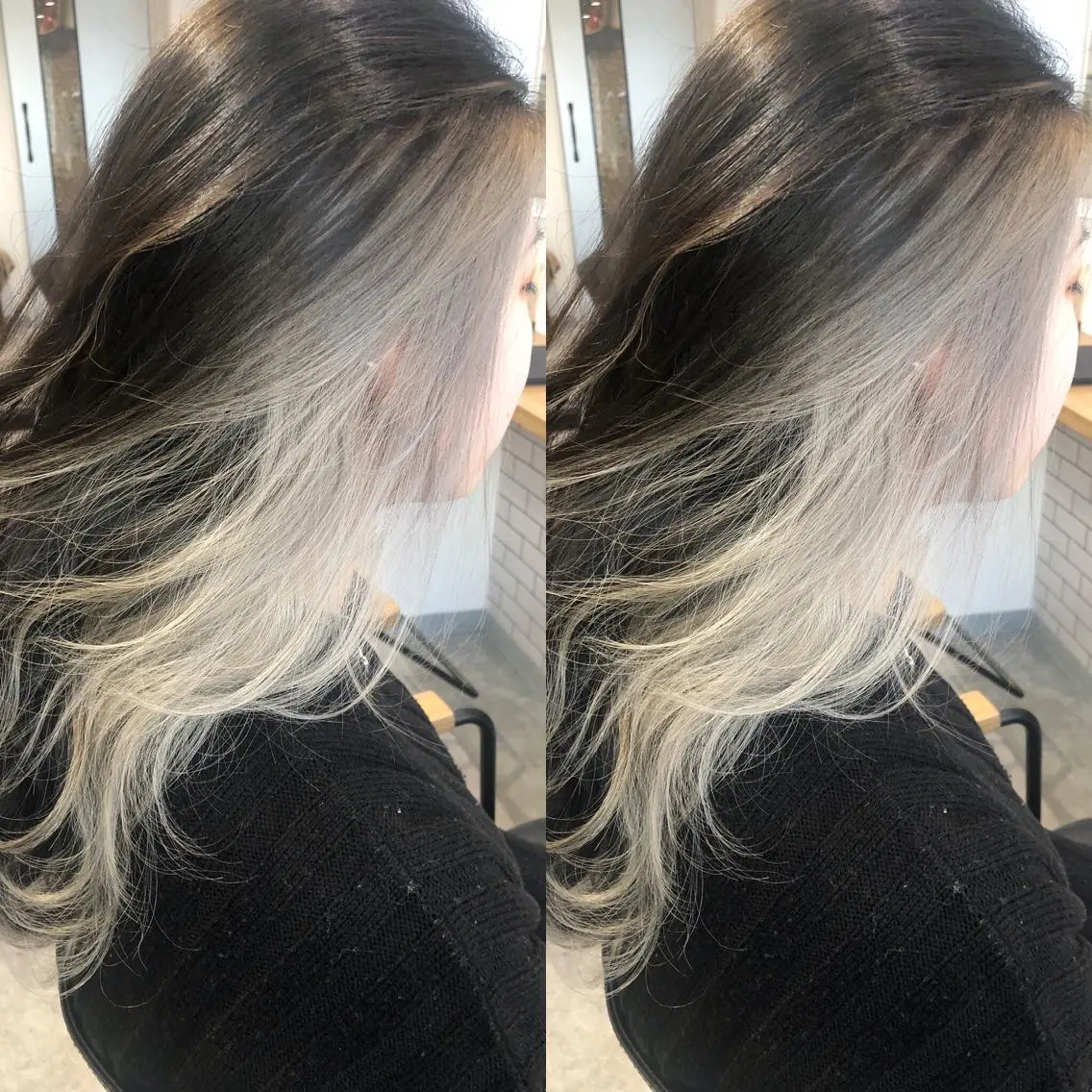 ミディアム カラー カット ヘアカラー トリートメント JILBLAN京都 ショート/ハイライトのヘアスタイル