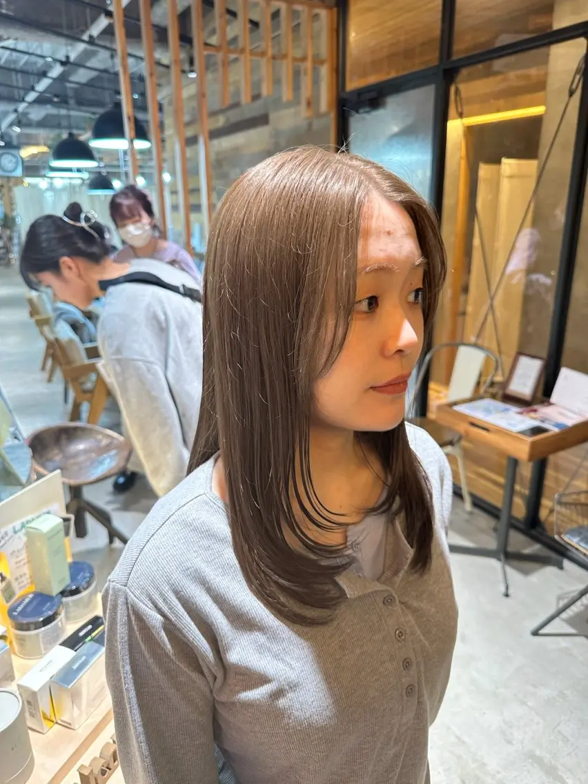 カラー ベージュカラー ブリーチ ダブルカラー ヘーゼル ブリーチなしカラー 溜一太/似合わせ/ メンズカットのヘアスタイル