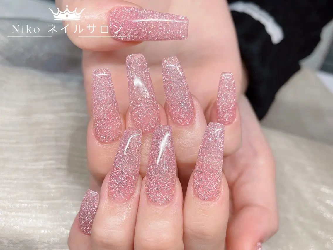 ネイル 長さ出し フットネイル フレンチネイル ジェルネイル 韓国ネイル ハンドネイル Nikoネイルサロン 高田馬場店のネイルデザイン