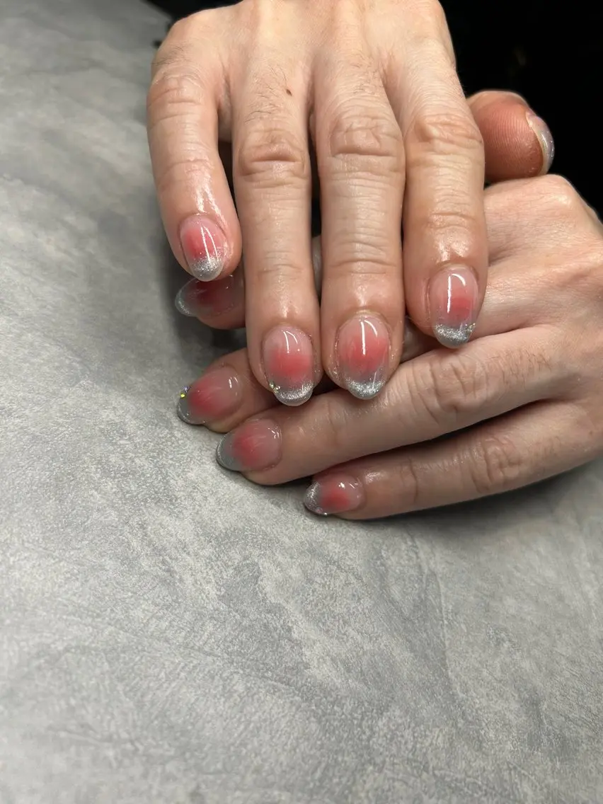 ネイル アートネイル チークネイル マグネットネイル 持ち込み KIMURA YUKIのネイルデザイン