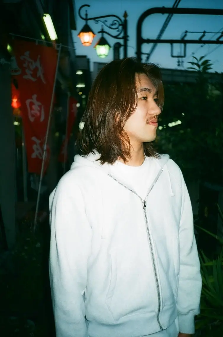 ロング 與座 翼のヘアスタイル