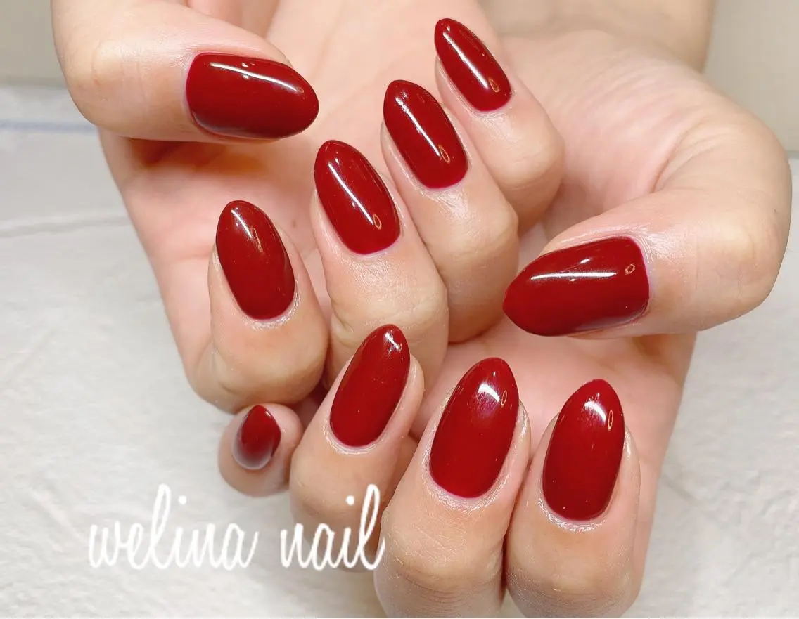 💅極上美フォルムワンカラーorラメグラデーション♪【自店ジェルオフ&ドライケア込み】他店オフ別途1,100の写真