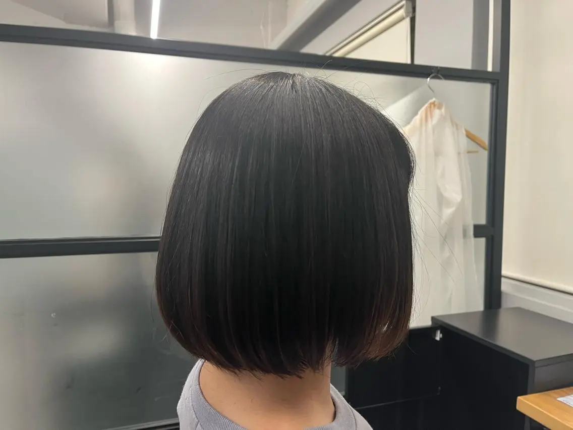 カット 縮毛矯正 えぞう さおりのヘアスタイル