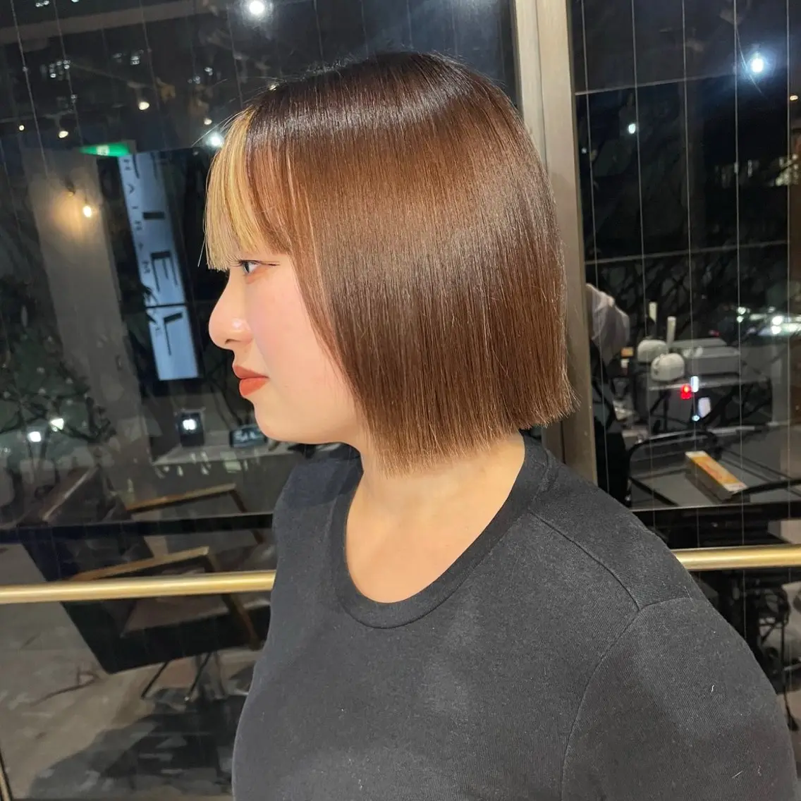ショート カット トリートメント Mimi🎀ブリーチ なし透明感 Ｗカラーのヘアスタイル