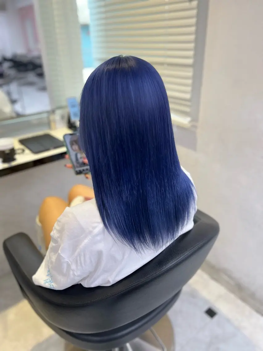 ミディアム カラー ヘアアレンジ カット ヘアカラー トリートメント ヘッドスパ ヘアセット 💕上野美容師☁ ブリーチ💖サワのヘアスタイル