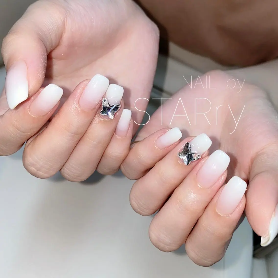 ネイル アートネイル ジェルネイル ニュアンスネイル パラジェル NAIL by STARry 川口のネイルデザイン