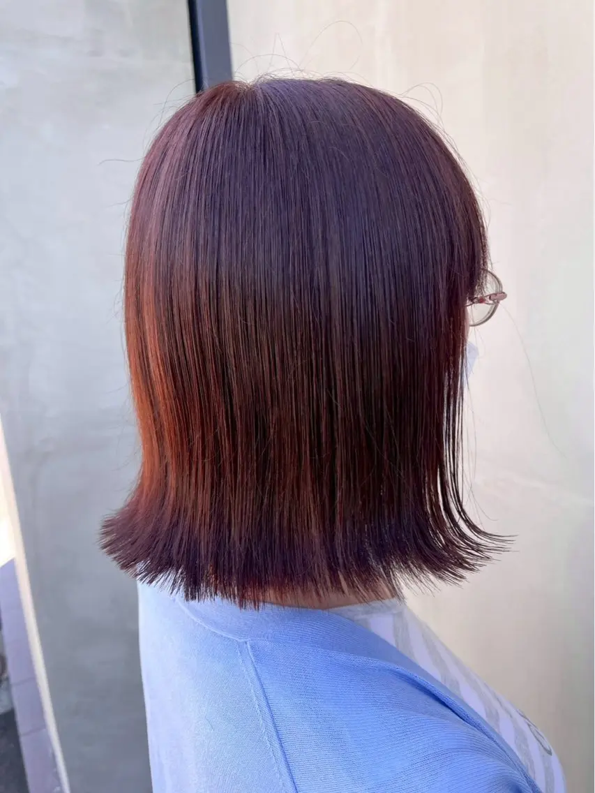 ミディアム 濱村 飛来のヘアスタイル