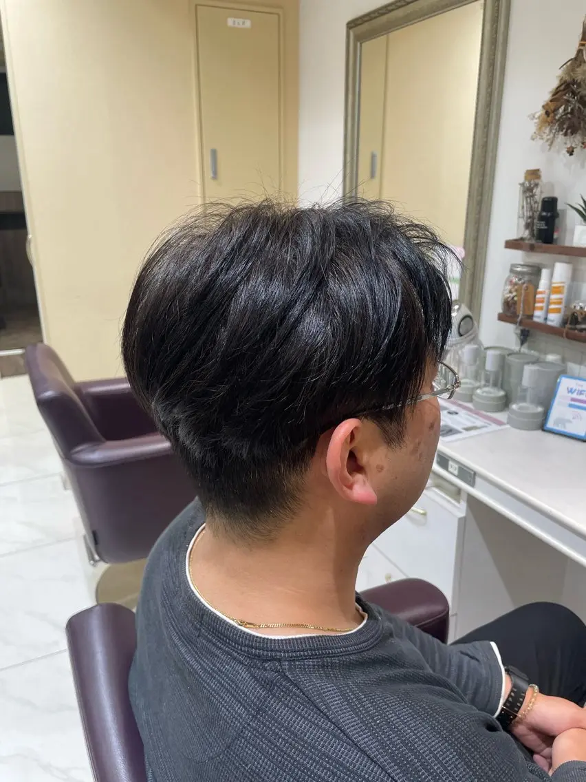メンズカット＋シャンプー＋眉カット💇🏻の写真