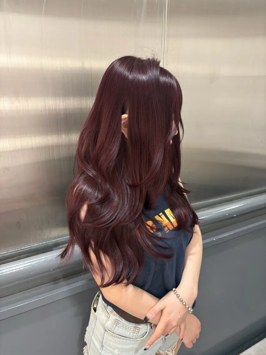 ロング カラー LAKING 𝑌𝑢𝑚𝑖のヘアスタイル