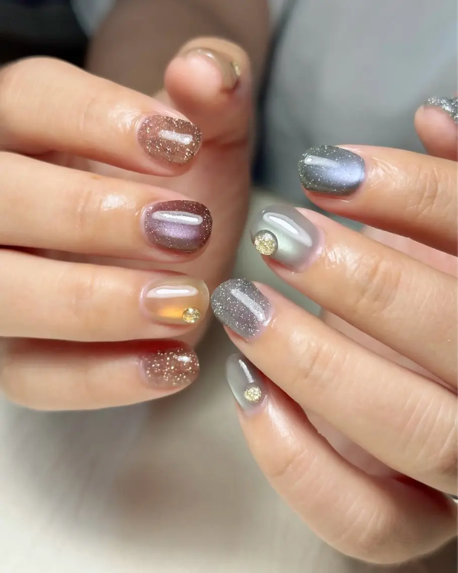 ネイル ハンドネイル Tiny Glowのネイルデザイン