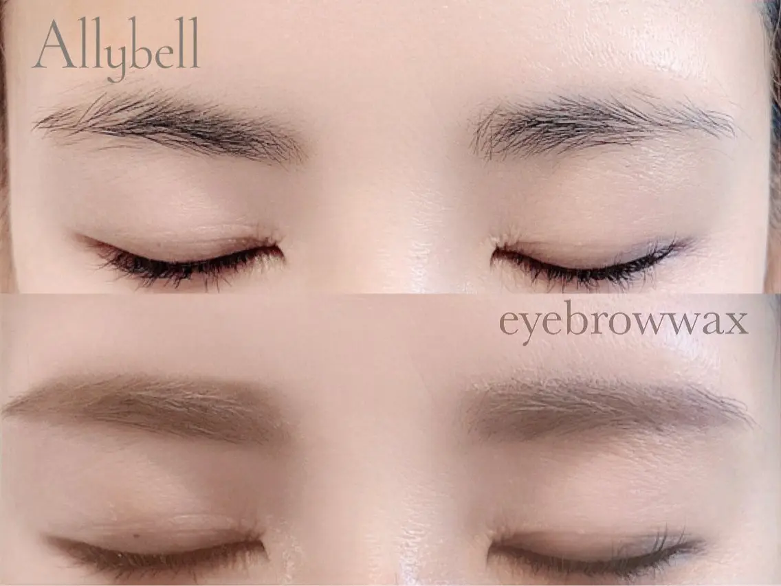 アイブロウ ワックス脱毛 眉カット Allybell🫧 Annaのマツエク・マツパデザイン