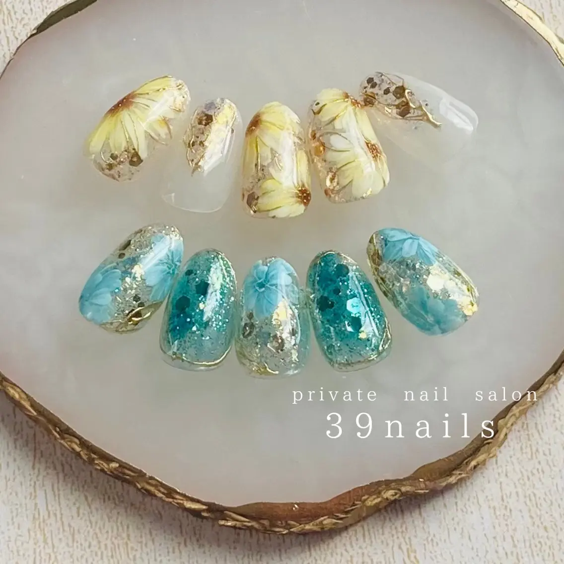 ネイル ハンドネイル 39-nails EharaMikuのネイルデザイン