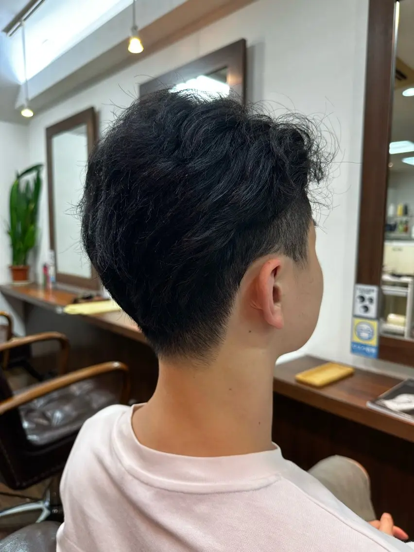 メンズ 奥田 七都海のヘアスタイル