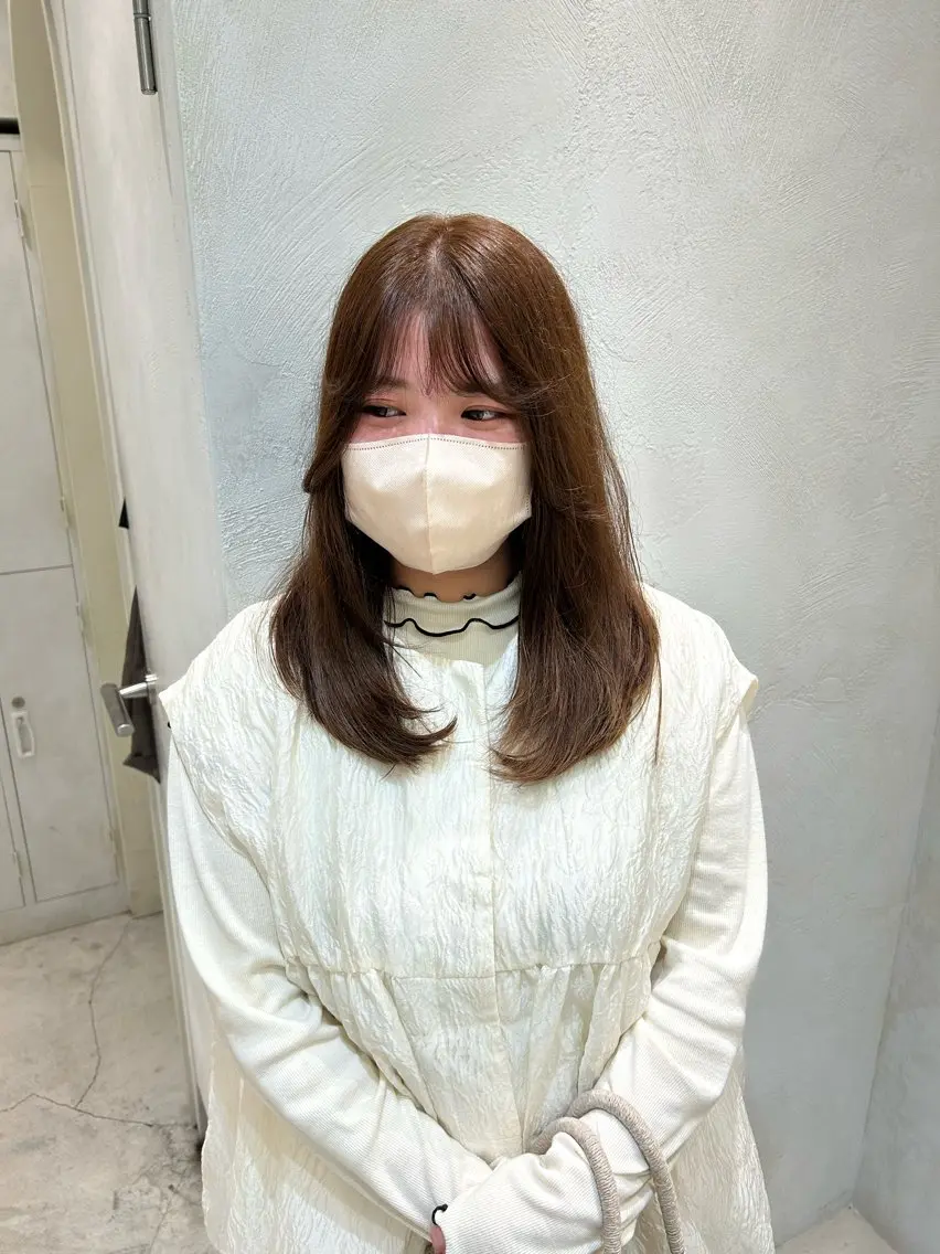 ブリーチ無しダブルカラー✨️🥣ダメージ少なく髪の毛に優しく可愛いカラーを提案させていただきます💓の写真
