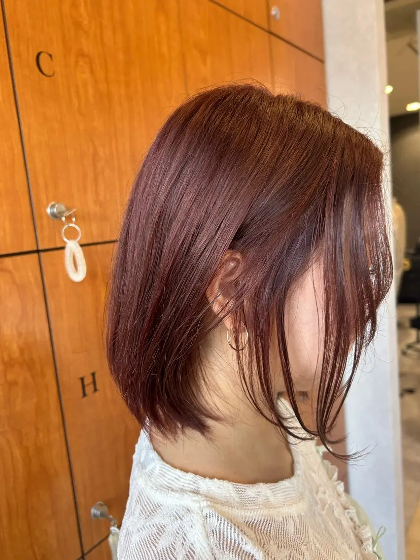 カラー ブリーチ TERUYA shionのヘアスタイル