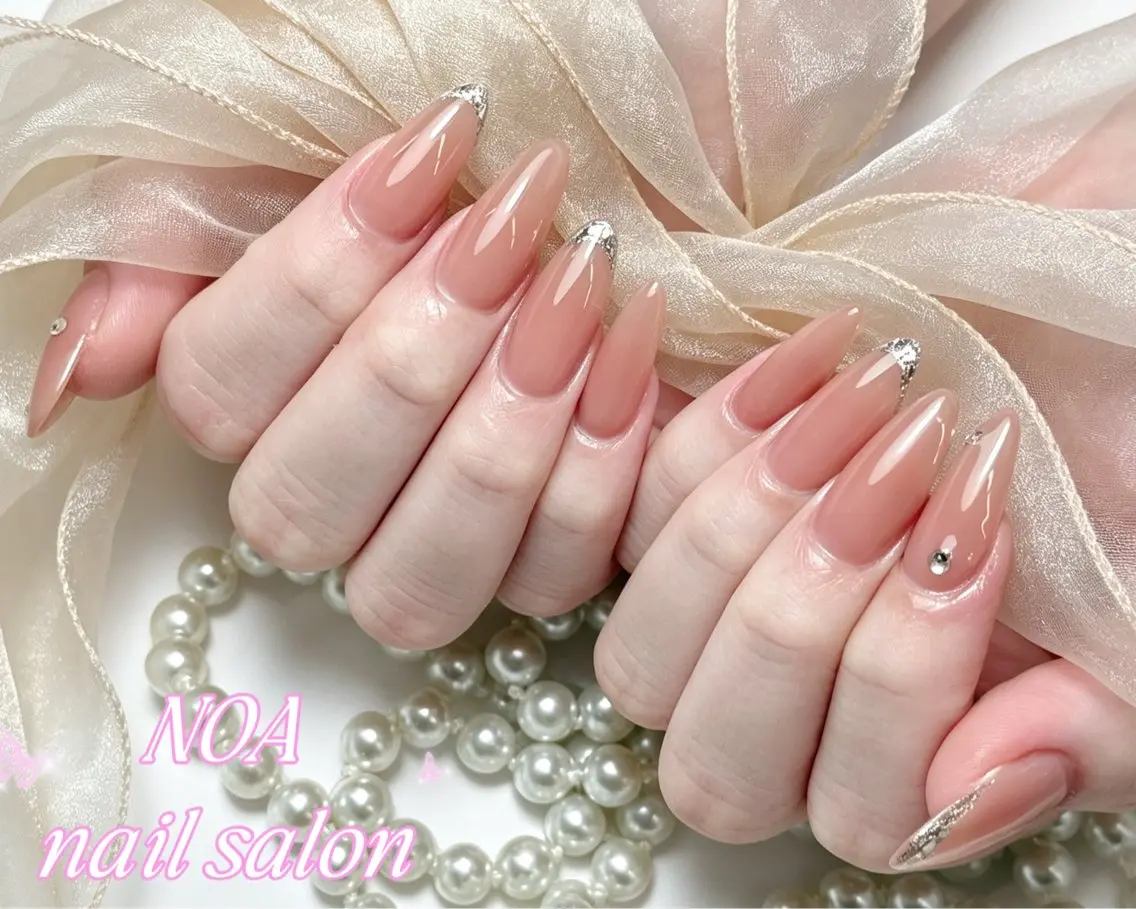 ロング ハンドネイル Noa Nail みつきのネイルデザイン