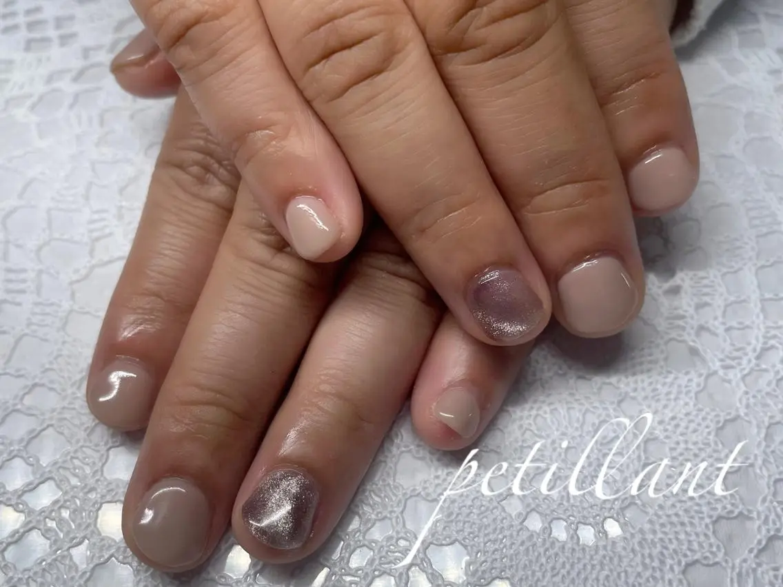 ネイル ジェルネイル nail salon petillantのネイルデザイン