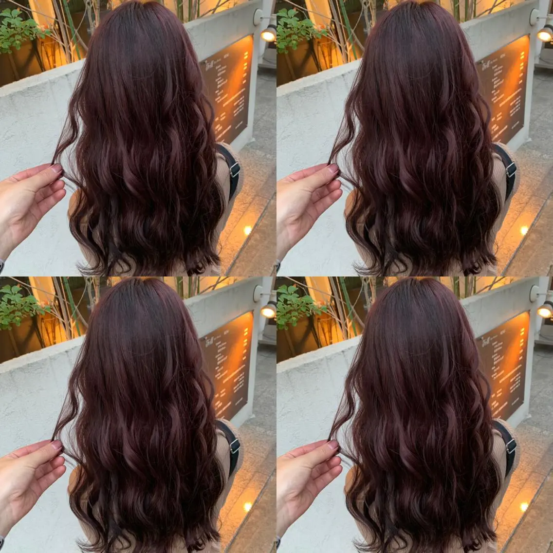 ミディアム カラー ブリーチ ケアブリーチ ダブルカラー ピンクカラー バイオレットカラー ヘアカラー 似合わせ/ カラー.岡田友仁のヘアスタイル