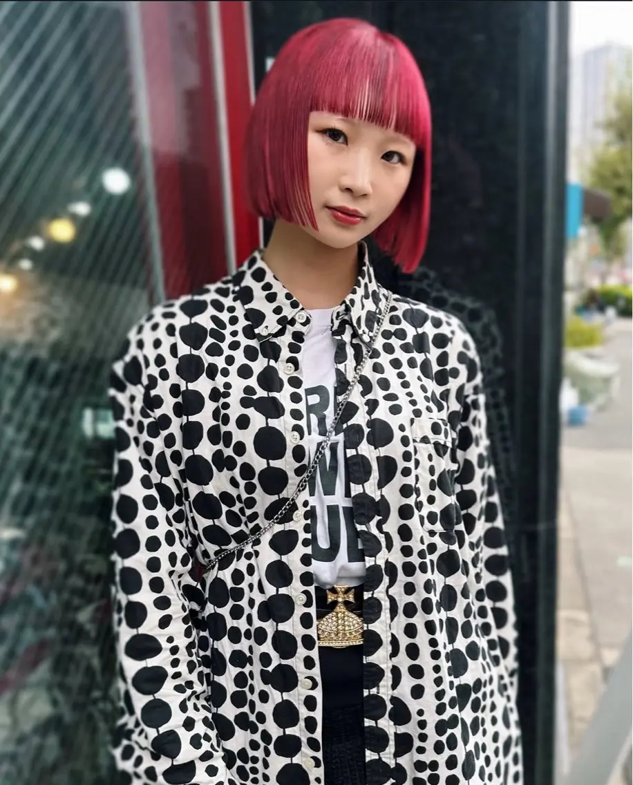 ショート ヘアカラー ブリーチモデル🐶 ／文屋 颯のヘアスタイル