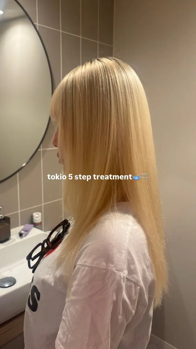 ロング トリートメント 山本 あのんのヘアスタイル