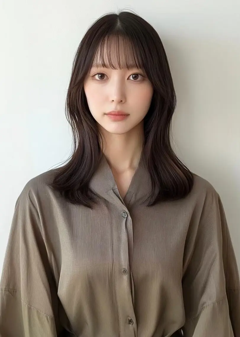 セミロング 【レイヤー特化】 ミディアム/深川諒のヘアスタイル