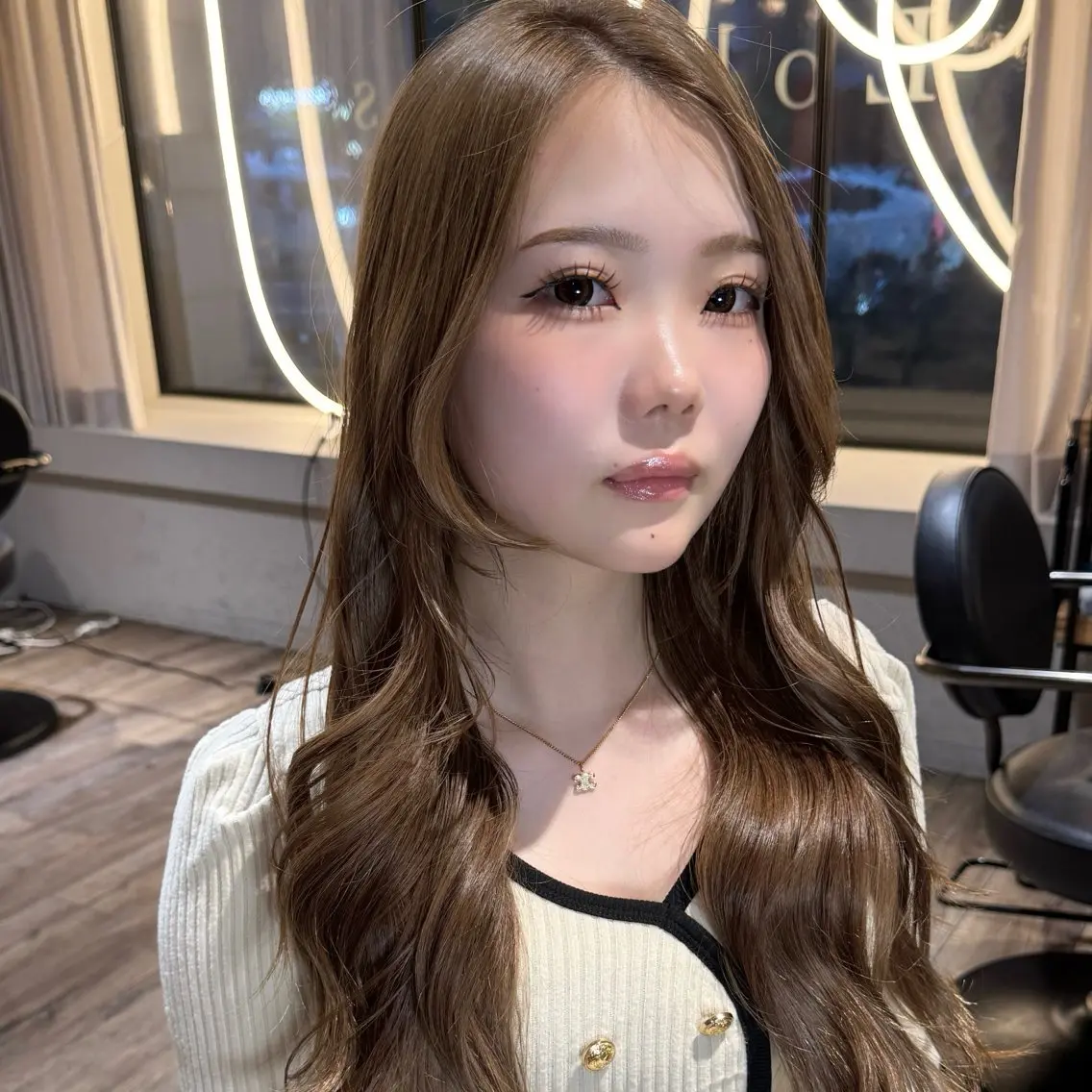 ロング カット ヘアカラー 【天満1艶髪】潤艶/ 髪質改善🌹釣本竜哉のヘアスタイル