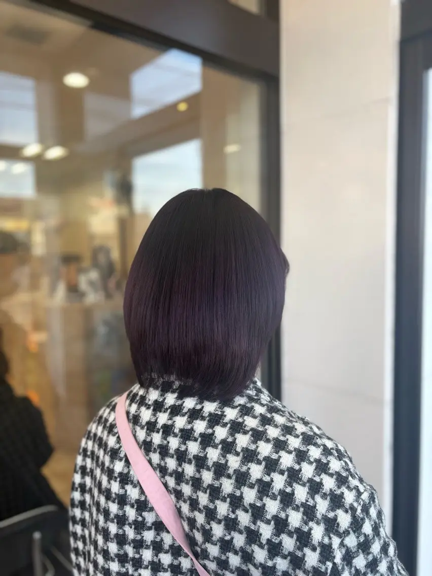 カラー 甲斐谷 真凜のヘアスタイル