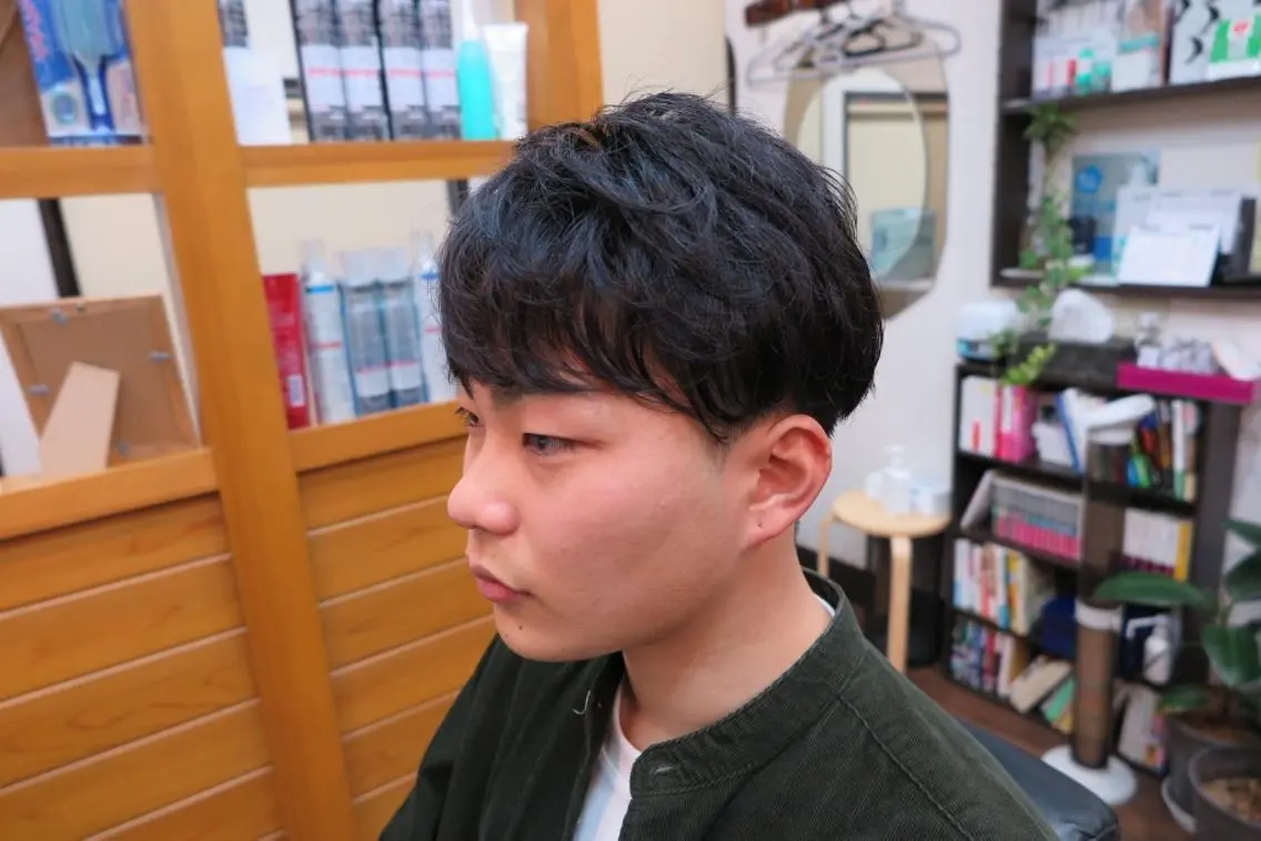 ショート メンズ 男を磨く Barber オオキのヘアスタイル