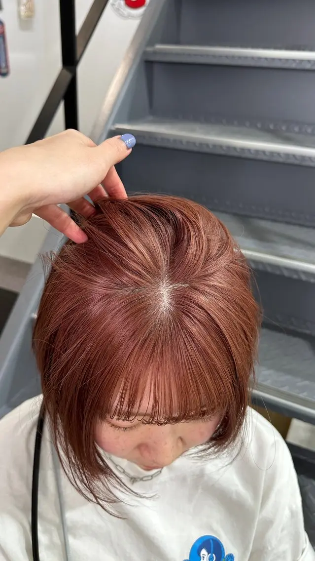 🤍Wカラー【リタッチ➕カラー】メニューの写真