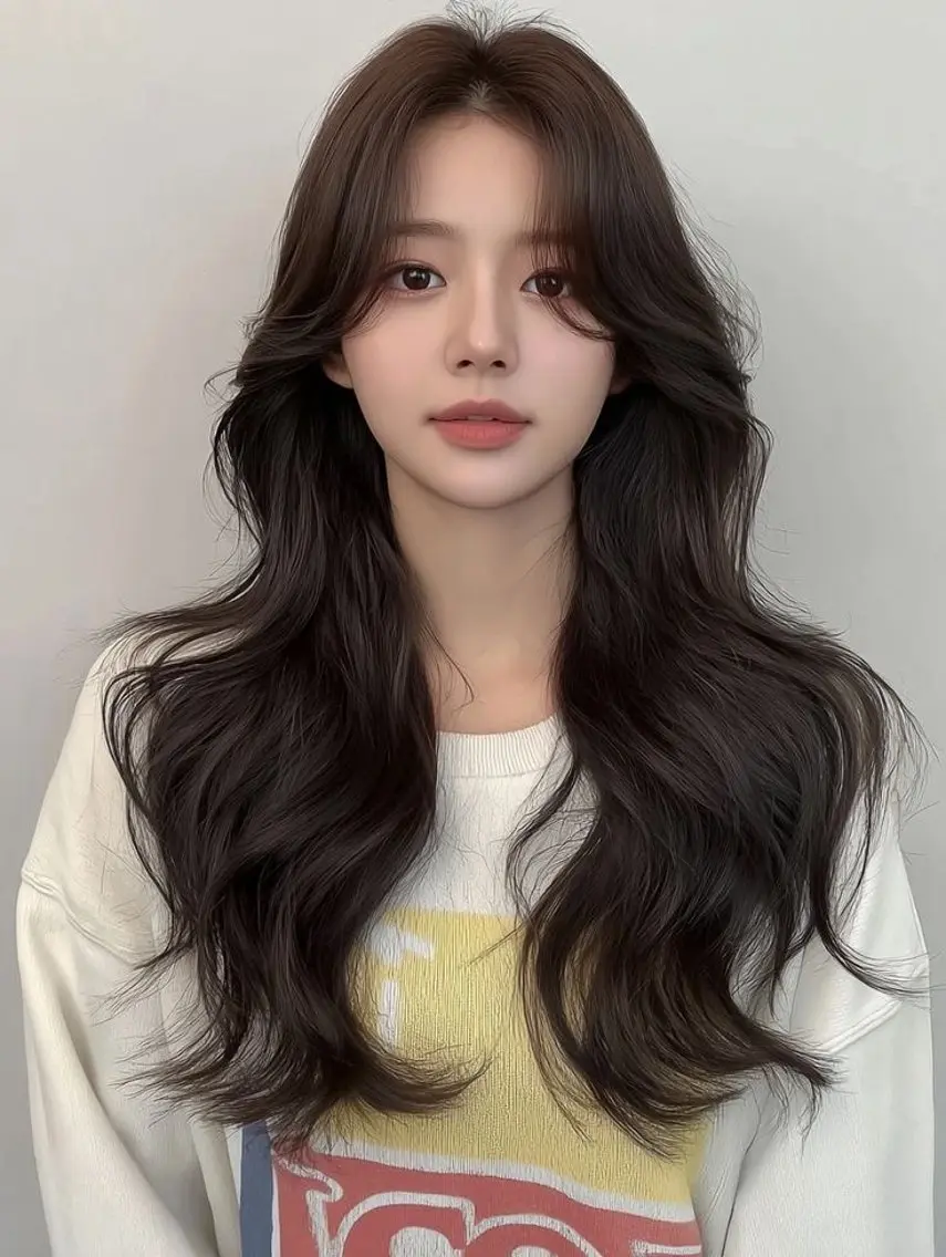 セミロング レイヤーカット⭐️ ハッシュカット特化のヘアスタイル